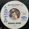Barbara Mason - Oh How It Hurts b/w Ain't Got Nobody - Arctic #137 - R&B Soul - Northern Soul