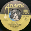 Otis Redding - (Sittin On) The Dock Of The Bay b/w My Lover's Prayer - Atlantic Oldies #13100 - R&B Soul