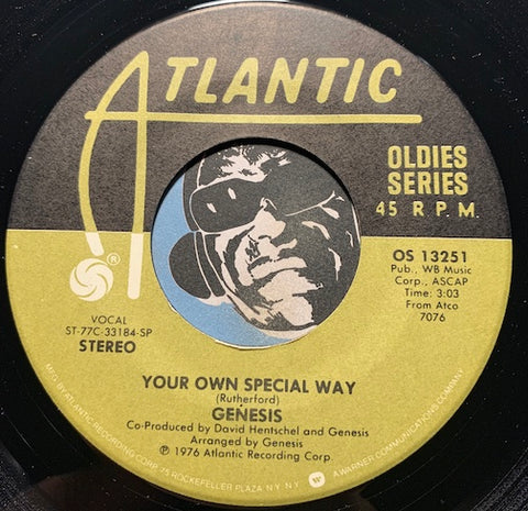 Genesis - Your Own Special Way b/w Go West Young Man (In The Motherlode) - Atlantic Oldies #13251 - 80's