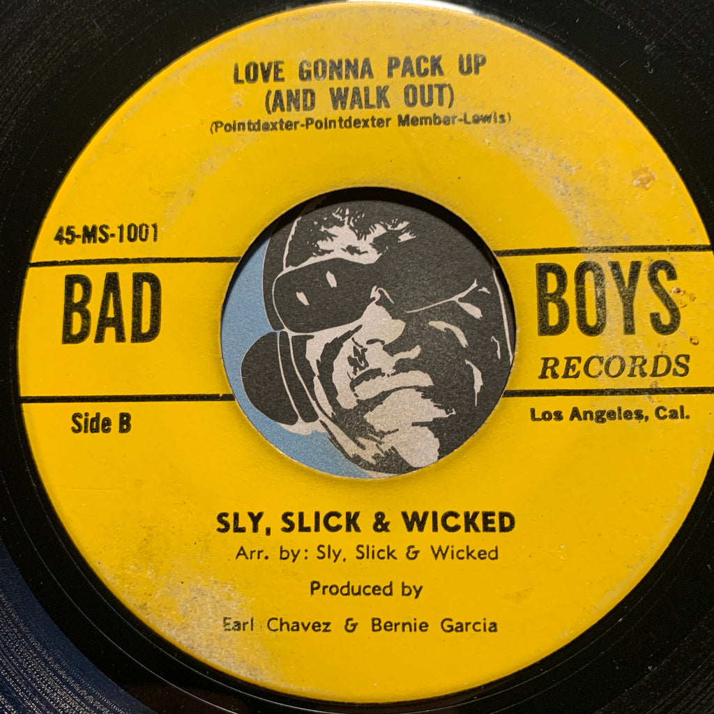 Wanted-Records - Sly Slick & Wicked - Love Gonna Pack Up (And Walk 