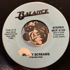 Balance - Oh What A Night b/w Money Screams - Balance #2102 - Modern Soul - Chicano Soul - Funk Disco - Sweet Soul