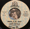 Aaron Neville - Where Is My Baby b/w You Can Give, But You Can't Take - Bell #746 - R&B Soul