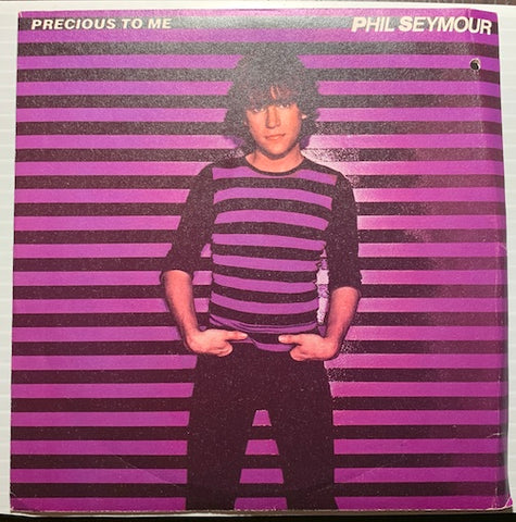 Phil Seymour - Precious To Me b/w Baby It's You - Boardwalk Entertainment #1704 - Picture Sleeve - 80's - Rock n Roll