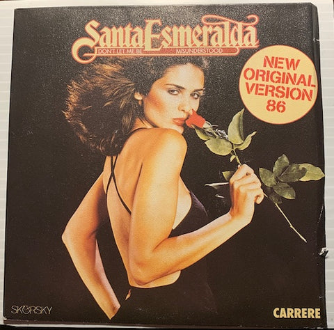 Santa Esmeralda - Don't Let Me Be Misunderstood + Esmeralda Suite b/w Sevilla Nights - Carrere #14029 - Funk Disco - Picture Sleeve - 80's