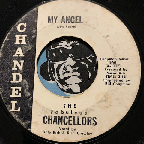 Fabulous Chancellors - My Angel b/w Pharaoh - Chandel #1116 - Popcorn Soul - Rock n Roll