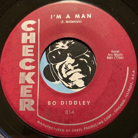 Bo Diddley - I'm A Man b/w Bo Diddley - Checker #814 - R&B - R&B Rocker