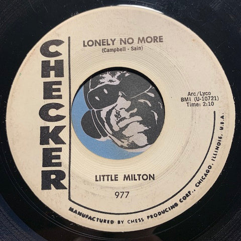 Little Milton - Lonely No More b/w Saving My Love For You - Checker #977 - R&B Soul
