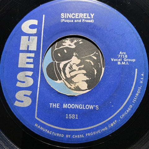 Moonglows - Sincerely b/w Tempting - Chess #1581 - Doowop