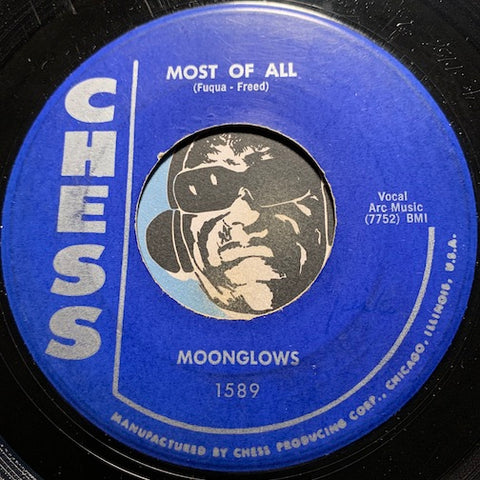 Moonglows - She's Gone b/w Most Of All - Chess #1589 - Doowop