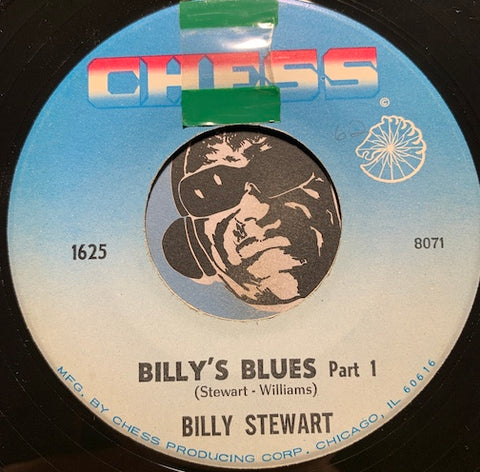 Billy Stewart - Billy's Blues pt.1 b/w pt.2 - Chess #1625 - R&B Soul