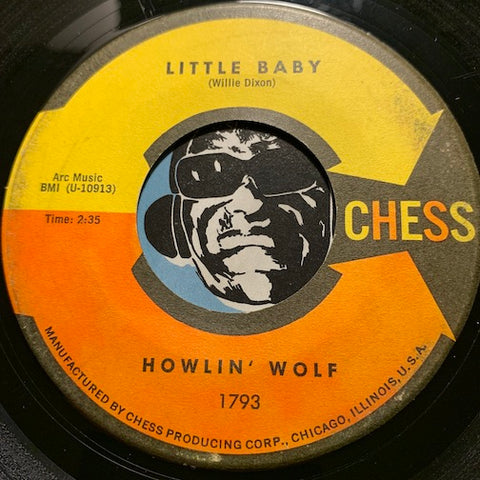 Howlin Wolf - Down In The Bottom b/w Little Baby - Chess #1793 - Blues