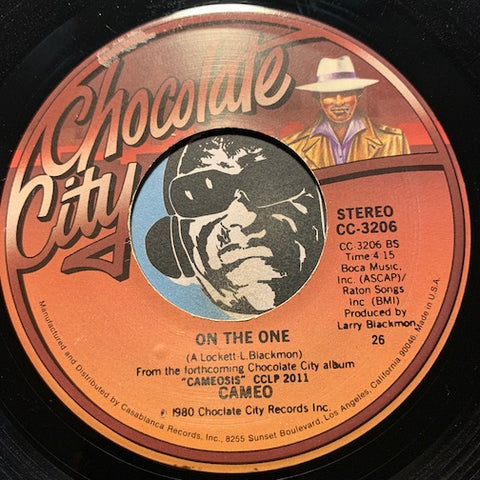 Cameo - On The One b/w We're Goin Out Tonight - Chocolate City #3206 - Funk