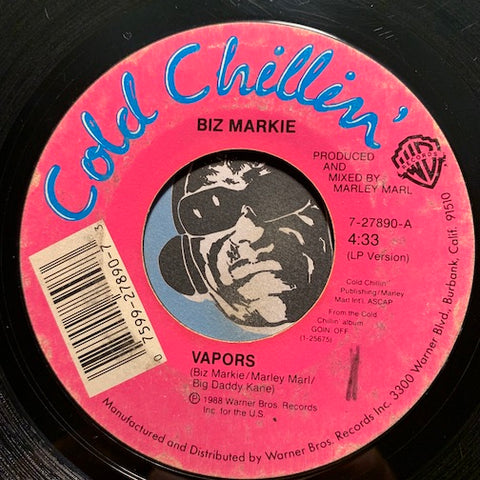 Biz Markie - Vapors b/w The Do Do - Cold Chillin #27890 - Rap