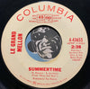 Legrand Mellon - Baby Please Don't Go b/w Summertime - Columbia #43655 - R&B Mod