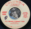 Jimmy Earl - Strategy b/w I'll Never Forget You - Columbia #44762 - R&B Soul
