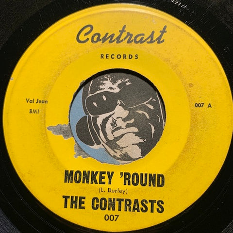 Contrasts - Monkey 'Round b/w On Green Dolphin Street - Contrast #007 - R&B Soul - Jazz