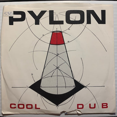 Pylon - Dub b/w Cool - DB #53 - Picture Sleeve - Punk
