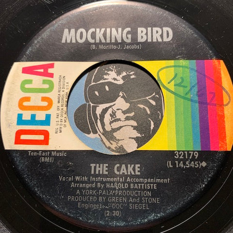 The Cake - Baby That's Me b/w Mocking Bird - Decca #32179 - Girl Group - R&B Soul