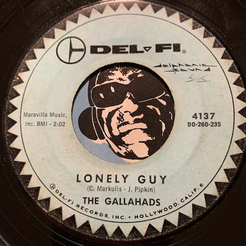 Gallahads - Lonely Guy b/w Jo Jo The Big Wheel - Delfi #4137 - Doowop - East Side Story