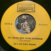 Jay y Los Latin Sounds - Te Traigo Estas Flores b/w Tu Tienes Que Vivir Conmigo - Discos S&R #10174 - Latin