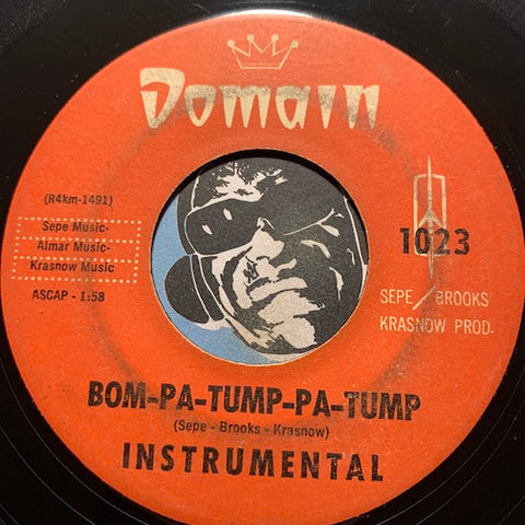 Lloyd Thaxton - Bom-Pa-Tump-Pa-Tump b/w Pied Piper Man - Domain #1023 - Rock n Roll
