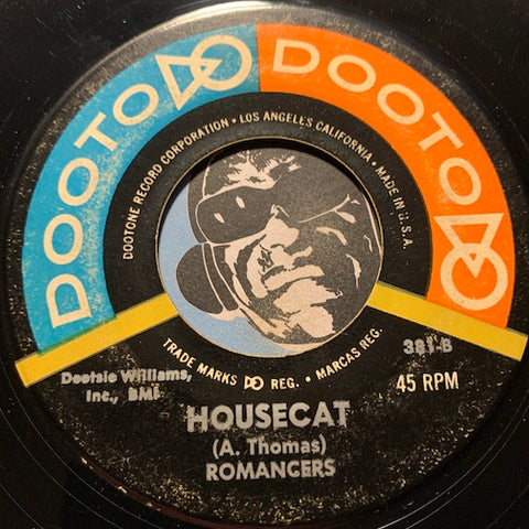 Romancers - Housecat b/w I Still Remember - Dooto #381 - Doowop Reissues