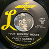 Candy Carroll - You Came A Long Way From St. Louis b/w Your Cheatin Heart - Double L #725 - R&B Soul