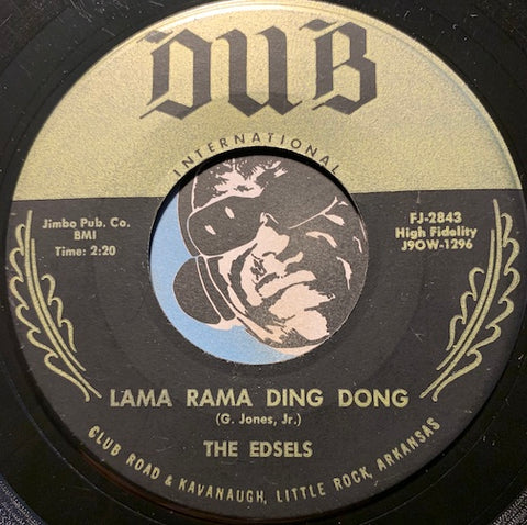 Edsels - Lama Lama Ding Dong b/w Bells - Dub #2843 - Doowop