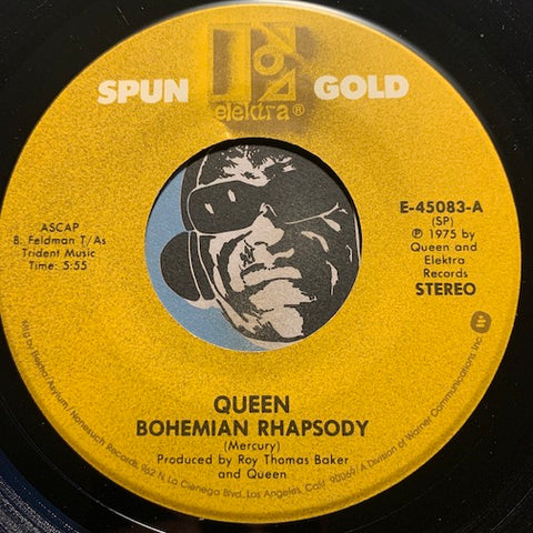 Queen - Bohemian Rhapsody b/w You're My Best Friend - Elektra #45083 - Rock n Roll