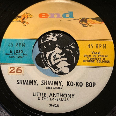 Little Anthony & Imperials - Shimmy Shimmy Ko Ko Bop b/w I'm Still In Love With You - End #1060 - Doowop