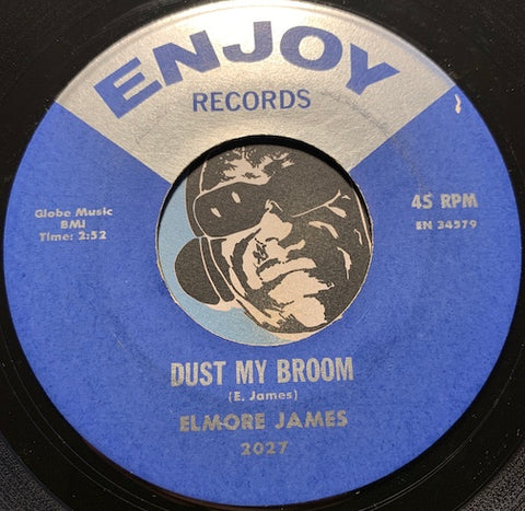 Elmore James - Dust My Broom b/w Everyday I Have The Blues - Enjoy #2027 - R&B Blues - Blues