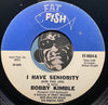 Bobby Kimble - A Good Fool Is Hard To Find b/w I Have Seniority - Fat Fish #8004 - Northern Soul - Soul