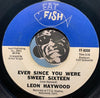 Leon Haywood - Skate A While b/w Ever Since You Were Sweet Sixteen - Fat Fish #8008 - Northern Soul