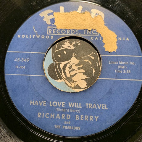 Richard Berry & Pharaohs - Have Love Will Travel b/w No Room - Flip #349 - Doowop - Northern Soul