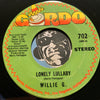 Willie G - Brown Baby b/w Lonely Lullaby - Gordo #702 - Chicano Soul