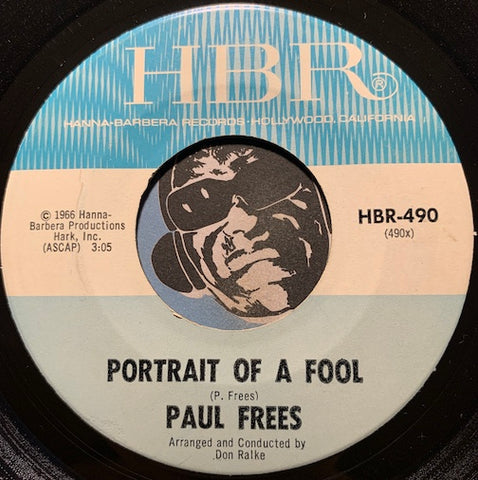 Paul Frees - Portrait Of A Fool b/w A Girl - HBR #490 - Teen