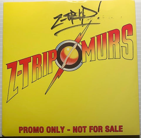 Z-Trip & Murs - Queen Fat Bottom Remix b/w Rock You/Hard Work - Kiss Remix (Prince And The Revolution Will Not Be Televised) - Hard Left #001247 - Picture Sleeve - Rap - 2000's