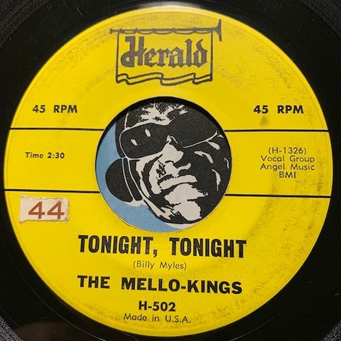 Mello-Kings - Tonight Tonight b/w Do Baby Do - Herald #502 - Doowop - East Side Story