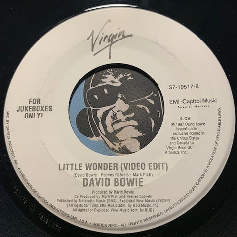 David Bowie - Dead Man Walking (Edit) b/w Little Wonder (Video Edit) - Virgin #19517 - 90's