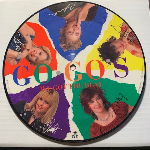 Go-Go's - We Got The Beat b/w Our Lips Are Sealed - IRS #8001 - Picture Disc - 80's