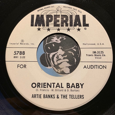 Artie Banks & Tellers - Oriental Baby b/w The Spider And The Fly - Imperial #5788 - Doowop