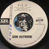 Leon Haywood - 1-2-3 b/w Soul On - Imperial #66149 - R&B Mod