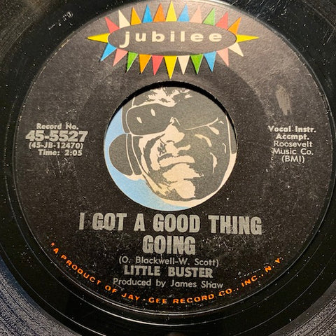 Little Buster - I Got A Good Thing Going b/w It's Loving Time - Jubilee #5527 - Northern Soul