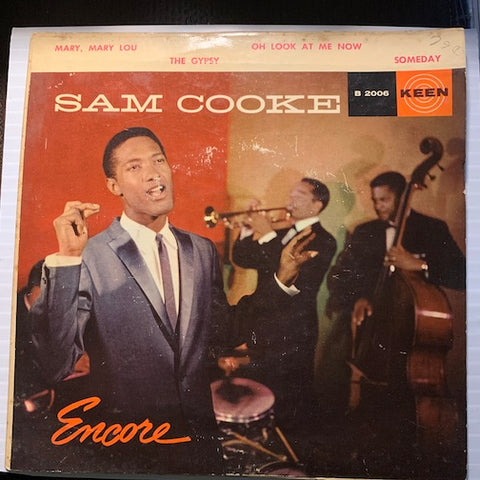 Sam Cooke Encore EP - Mary Mary Lou - The Gypsy b/w Oh Look At Me Now - Someday - Keen #2006 - R&B