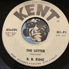 B.B. King - The Letter b/w You Never Know - Kent #391 - R&B Blues - Blues