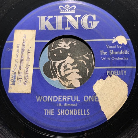 Shondells - Wonderful One b/w I Gotta Tell It - King #5656 - Doowop - Girl Group