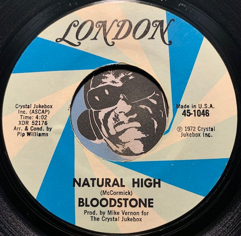 Bloodstone - Natural High b/w Peter's Jones - London #1046 - Sweet Soul