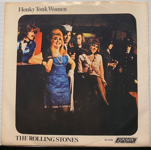 Rolling Stones - Honky Tonk Women b/w You Can't Always Get What You Want - London #910 - Picture Sleeve - Rock n Roll