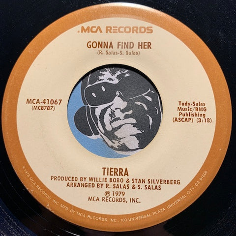 Tierra - Gonna Find Her b/w Journey To Aztlan - MCA #41067 - Chicano Soul
