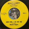 Menard Rogers - Good Food, I Am For You b/w I Still Love You (In The Same Old Way) - Margaret #998 - R&B Soul